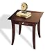 Dolce Dark Walnut End Table