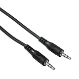 Hama Verbindungskabel 3,5-mm-Klinke, Stecker - Stecker, Stereo, 5 m - Hama