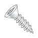 #12 x 3/4" Type A Self-Tapping Screws/Square/Flat Head/Steel/Zinc (Carton: 6,000 pcs)