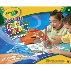Childrens Toyshop  Toys : Crayola Color Wonder Sprayer