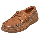 Tommy Bahama Men's Breezin' with Dylan Boat Shoe,Cinnabar,8.5 M