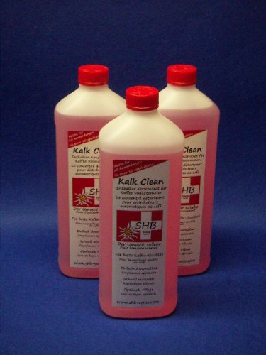 3 X 1000 ml SHB Swiss Kalk Clean Entkalker für 