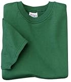 NEW Hanes Beefy-T - Born To Be Worn 100% Cotton T-Shirt Deep Forest-S