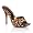 Womens Dress Shoes Leopard Slide Dress Shoe 4.75