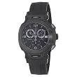 Tissot Men's T0484173705700 T-Race Black Chronograph Dial Black Rubber Strap Watch from Tissot