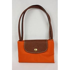 Longchamp Pliages Mandarine Medium Tote Bag Purse