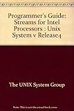 UNIX System V, release 4. Programmer's guide: STREAMS : for Intel processors