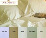3/4 Full Bunk Camper Sheet Set 100% cotton, 300tc Color: Camel