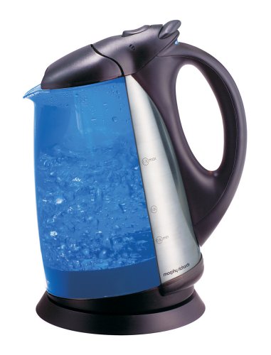 Morphy Richards 43121 Illuma Kettle Blue and Stainless Steel