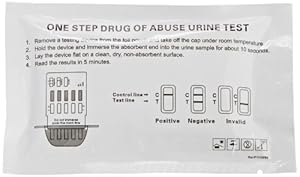 5 Panel Urine Drug Test (COC,THC,AMP,mAMP,OPI)- PACK OF 5