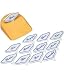 Kitchen & Housewares : Set of 12 Assorted Cheese Markers by Abbott