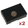 2 PACK Nikon EN-EL9 / EN-EL9A Replacement Battery for Nikon D60 D5000 D3000 Digital Camera