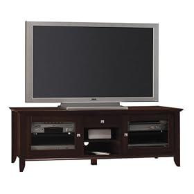 Bush Sonoma Collection Mocha Cherry Finish Plasma TV Stand Video Base