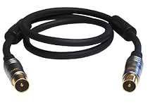 Profigold BA-PGV8902 - Video Lead Coax 100hz Male To Male - 2.0m