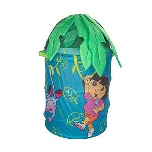 Click to buy Dora The Explorer Merchandise: Dora the Explorer Pop Up Clothes and Toys Hamper from Amazon!