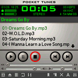 Pocket Tunes Deluxe MP3/WMA Player downloadable Software