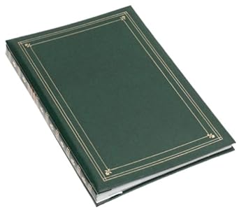 Pioneer Bi-Directional Post Style Memo Pocket Album, Hunter Green