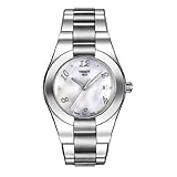 Tissot Women's T0432101111702 T-Trend Glam Sport Mother-Of-Pearl Diamond Dial Watch