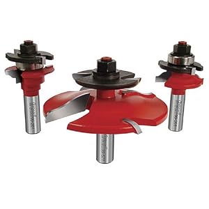 Freud 97-210 Cabinet Door Router Bit Set, 3-Piece by Freud