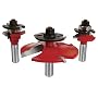 Freud 97-210 3-Piece Cabinet Door Router Bit Set