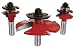 Freud 97-210 3-Piece Cabinet Door Router Bit Set