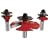 Freud 97-210 Cabinet Door Router Bit Set, 3-Piece