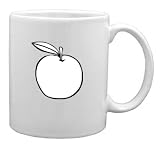 Apple (b And W) Mug