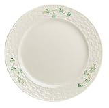 Belleek Shamrock Dinner Plate