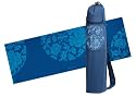 Gaiam Wisdom Natural Rubber Yoga Fitness Mat (3mm thick) and Mat Bag Set (Eco-Friendly, Biodegradeable)