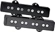 DiMarzio DP149 Ultra Jazz Bass Pickup Set Black