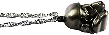 Star Wars Strom Trooper Helmet Bronze Pendant Necklace