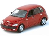 1/43 Scale Autoart Chrysler PT Cruiser in Dark Red Color