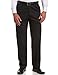 Haggar Mens Work To Weekend Hidden Expandable Waist No Iron Flat Front Dress-pants, Black, 36W X 34L US