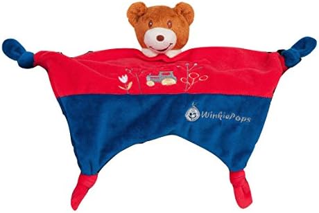 Plush Lovey Unisex Security Blankie Small Size for Tiny Hands