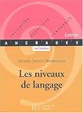 Les niveaux de langage