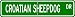 image 7 - Croatian Sheepdog STREET SIGN High Quality Aluminum Dog