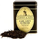 Earl Grey Supreme Tea, Loose Tea in 4 Ounce Tin