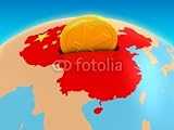 Wallmonkeys Peel and Stick Wall Decals - China Investment - Removable Graphic