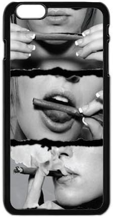 Generic Cell Phone Case For Iphone 6 Plus case 5.5 inch Country American Flag Marijuana Cannabis Weed Hemp Leaf Smoker Design Custom made Hard Plastic Protective shell