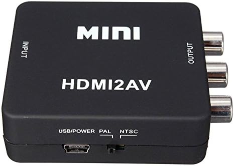 Oumeijia HDMI To RCA Composite AV+ Audio Toslink Spdif Coax Mini Converter For TV/PC/PS3/Blue-Ray DVD 1080P