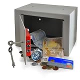 Produkt-Bild: Minitresor Wand Boxen Montage Stahl 2x Bolzen 23 x 17 x 17cm