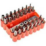 SE 7519SD 33-Piece Security Bit Set with Magnetic Extension Bit Holder