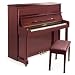 Suzuki M-84 48-Inch Professional Acoustic Upright Piano,Mahogany Red