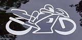Motorcycle Sport Biker Vinyl Decal Sticker Graphic