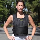 (Weekly Sale) NEW! ZF 20LBS Comfortable Exercise Adjustable Weighted Vest (One size fits all. For both men and women.WEIGHTS INCLUDED.)