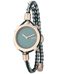 RumbaTime Womens 18865 Gramercy Analog Display Japanese Quartz Grey Watch