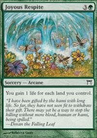 Magic: the Gathering – Joyous Respite – Champions of Kamigawa – Foil