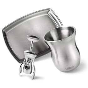 Calphalon Complements Stainless-Steel 3-Piece Wine Serving Set by Calphalon