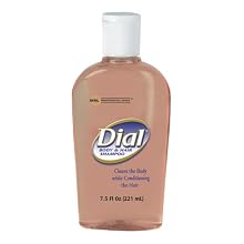 Dial 4014 Body and Hair Liquid Soap, 7.5 oz Flip Cap Bottle (Case of 24)