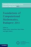 Foundations of computational mathematics, Budapest 2011